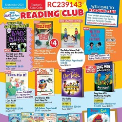 Scholastic Book Fair: September 14 - 22